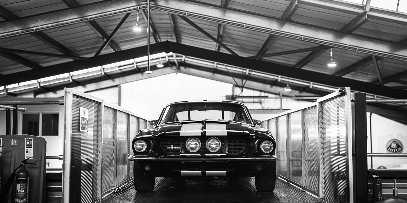 Montauto per officina meccanica d’auto d’epoca